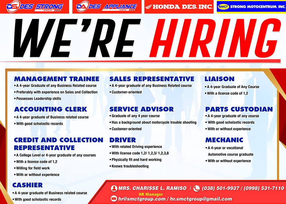 Honda Des Veterans Hiring Archives Jobzeee