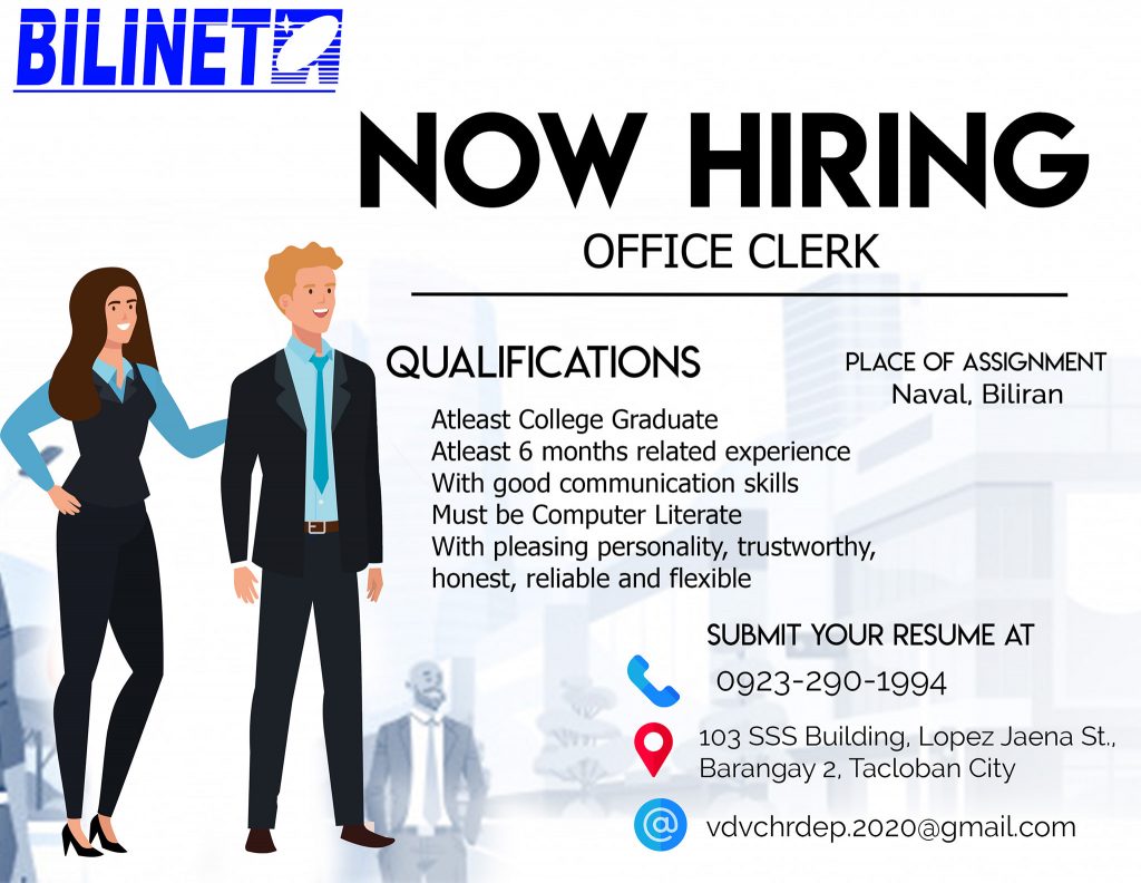 Office Clerk Jobzeee Job Hiring Philippines