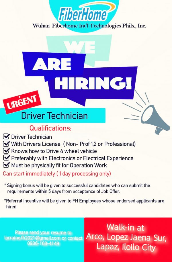 Iloilo Job Hiring As Of February 10 - Jobzeee!