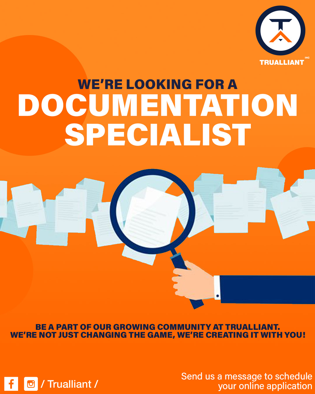 documentation-specialist-hiring-trualliant-jobzeee