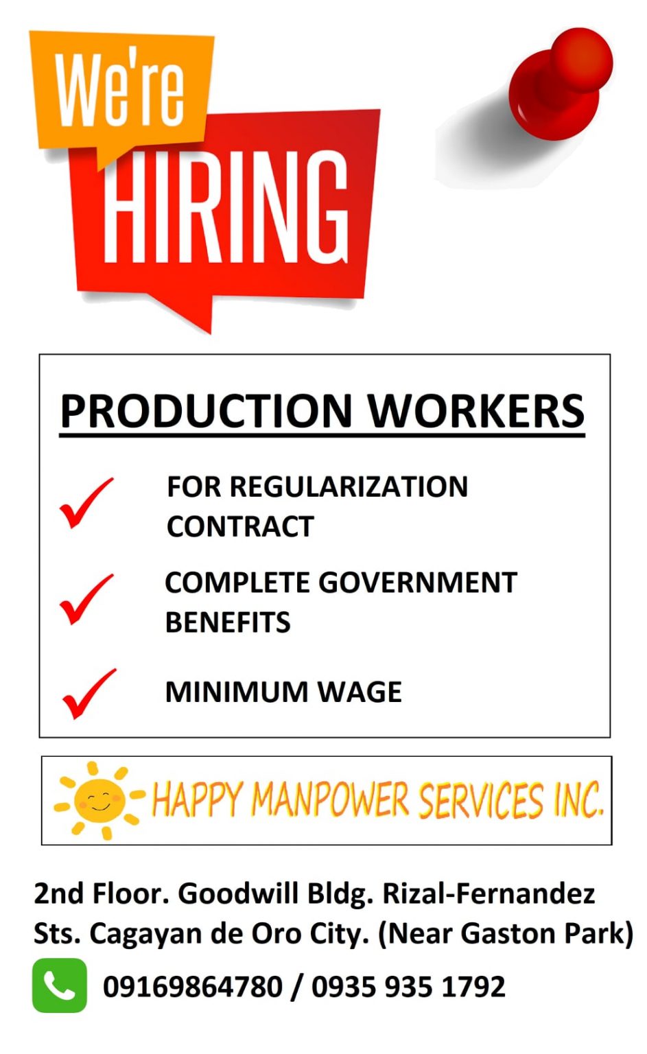 cagayan de oro job hiring 2014