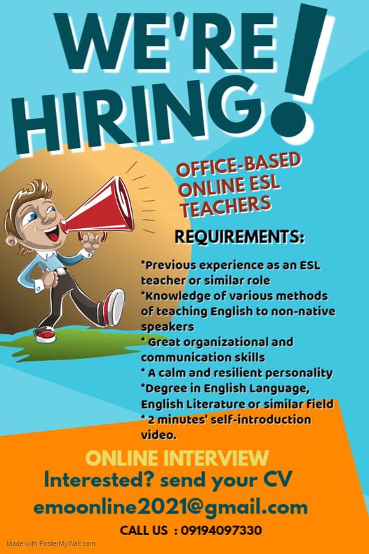 Alabang job hiring august 2012